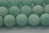 CAM1503 15.5 inches 10mm round natural peru amazonite beads