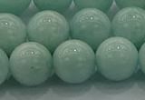 CAM1505 15.5 inches 14mm round natural peru amazonite beads