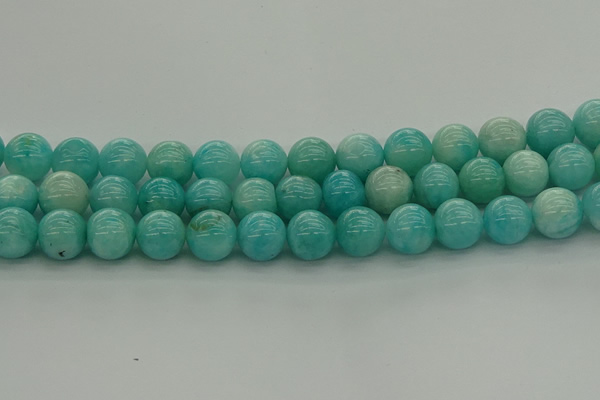 CAM1554 15.5 inches 12mm round natural peru amazonite beads