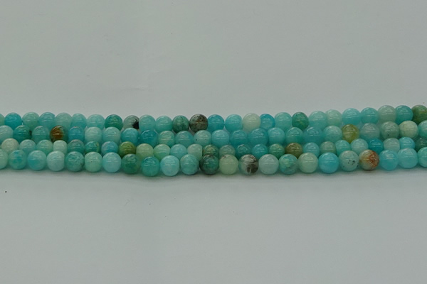 CAM1571 15.5 inches 6mm round Russian amazonite beads wholesale