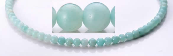 CAM16 16 inches round 6mm natural amazonite beads Wholesale