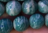 CAM1652 15.5 inches 8mm round Russian amazonite gemstone beads