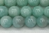 CAM1686 15.5 inches 6mm round natural amazonite beads wholesale