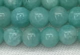 CAM1691 15.5 inches 6mm round natural amazonite gemstone beads