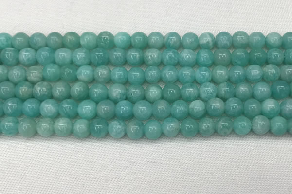 CAM1691 15.5 inches 6mm round natural amazonite gemstone beads