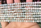 CAM1720 15.5 inches 4mm round amazonite beads wholesale