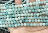 CAM1731 15.5 inches 6mm round amazonite gemstone beads