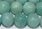 CAM1767 15 inches 8mm round amazonite gemstone beads