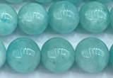 CAM1780 15 inches 6mm - 7mm round amazonite gemstone beads