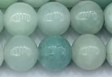 CAM1787 15 inches 8mm round amazonite beads, 2mm hole