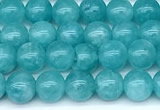 CAM1790 15 inches 6mm round amazonite gemstone beads