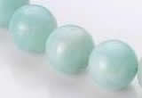 CAM21 15.5 inches natural amazonite 16mm round beads Wholesale