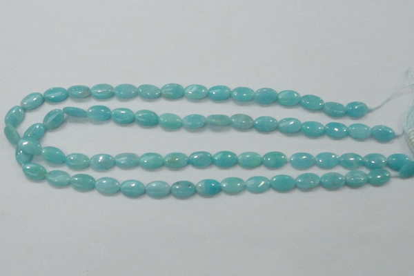 CAM303 15.5 inches 8*12mm oval natural peru amazonite beads wholesale