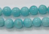 CAM308 15.5 inches 10mm round natural peru amazonite beads wholesale