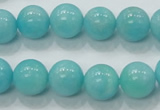 CAM309 15.5 inches 12mm round natural peru amazonite beads wholesale