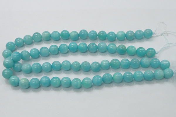 CAM309 15.5 inches 12mm round natural peru amazonite beads wholesale