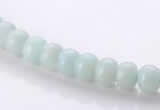 CAM32 rondelle 5*6mm natural amazonite gemstone beads Wholesale