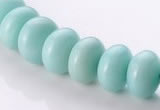 CAM33 rondelle 5*8mm natural amazonite gemstone beads Wholesale