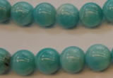 CAM354 15.5 inches 12mm round natural peru amazonite beads wholesale