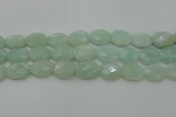 CAM369 15.5 inches 15*20mm faceted octagonal amazonite beads