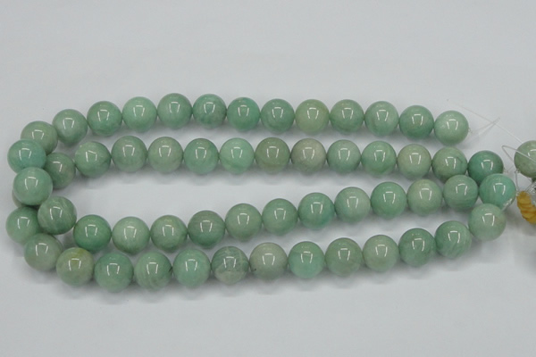 CAM404 15.5 inches 14mm round natural russian amazonite beads wholesale