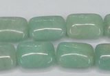 CAM406 15.5 inches 13*18mm rectangle natural russian amazonite beads