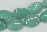 CAM408 15.5 inches 13*18mm oval natural russian amazonite beads