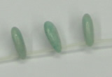 CAM418 15.5 inches flat teardrop 13*18mm natural russian amazonite beads