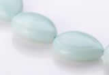 CAM49 flat teardrop 15*20mm natural amazonite beads Wholesale