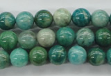 CAM523 15.5 inches 9mm round mexican amazonite gemstone beads