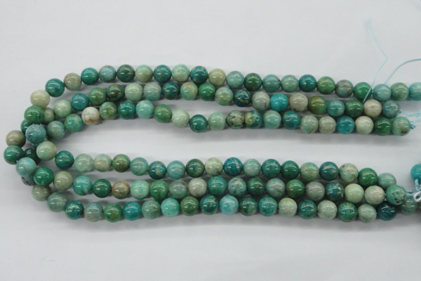 CAM523 15.5 inches 9mm round mexican amazonite gemstone beads