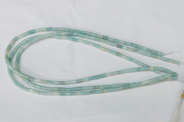 CAM605 15.5 inches 4*7mm column Chinese amazonite gemstone beads