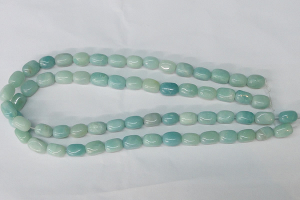 CAM608 15.5 inches 8*12mm nugget Chinese amazonite beads