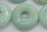 CAM654 15.5 inches 31mm donut amazonite beads wholesale