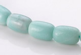 CAM77 8*12mm tube natural amazonite gemstone beads Wholesale