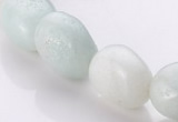 CAM82 10*11mm irregular pebble natural amazonite beads wholesale