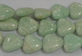 CAM856 15.5 inches 12*12mm triangle natural Russian amazonite beads