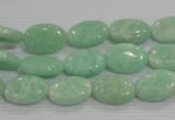 CAM858 15.5 inches 10*14mm oval natural Russian amazonite beads