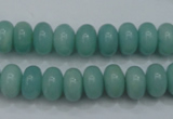 CAM910 15.5 inches 6*10mm rondelle amazonite gemstone beads wholesale