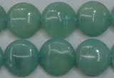 CAM917 15.5 inches 16mm flat round amazonite gemstone beads wholesale