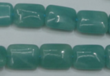 CAM933 15.5 inches 12*16mm rectangle amazonite gemstone beads