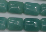 CAM935 15.5 inches 15*20mm rectangle amazonite gemstone beads wholesale