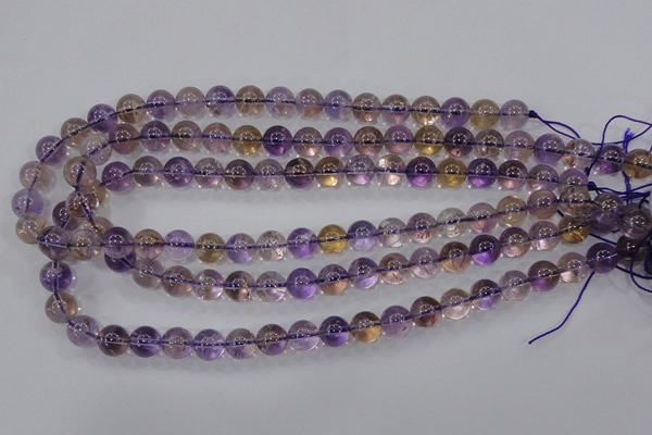 CAN03 15.5 inches 10mm round natural ametrine gemstone beads