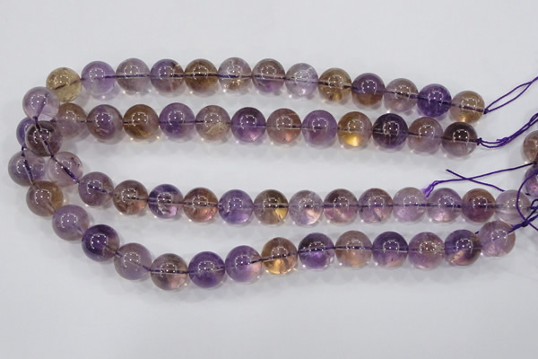 CAN06 15.5 inches 16mm round natural ametrine gemstone beads