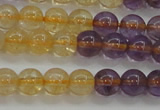 CAN102 15.5 inches 6mm round ametrine beads wholesale