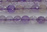 CAN106 15.5 inches 4.5mm faceted round ametrine gemstone beads