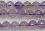 CAN152 15.5 inches 8mm faceted round natural ametrine beads