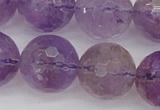 CAN156 15.5 inches 16mm faceted round natural ametrine beads