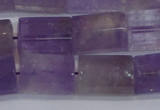 CAN182 15.5 inches 13*18mm faceted tube natural ametrine beads