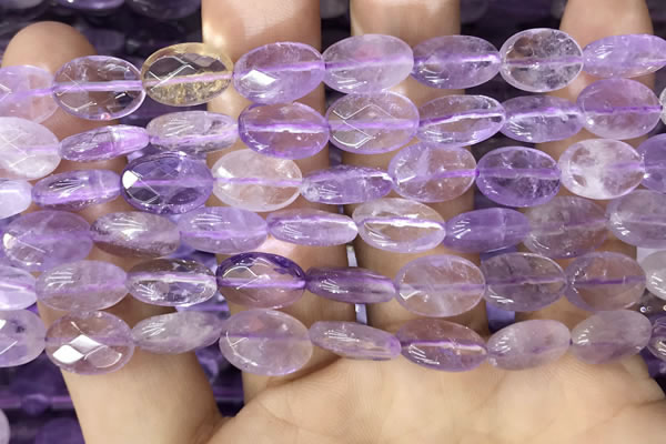 CAN236 15.5 inches 10*14mm faceted oval ametrine beads wholesale